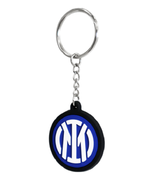 OFFICIAL INTER KEY RING WITH NEW LOGO IN SOFT RUBBER